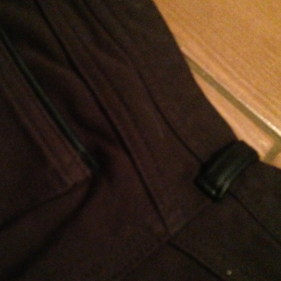 Cropped Stretch Trousers size Medium - Picture 3 of 3